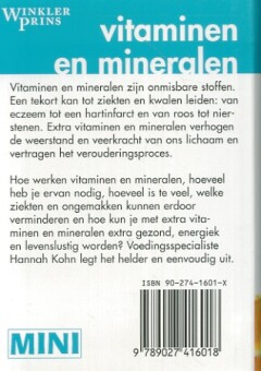 Mini WP / Vitaminen en mineralen / Mini Winkler Prins achterkant