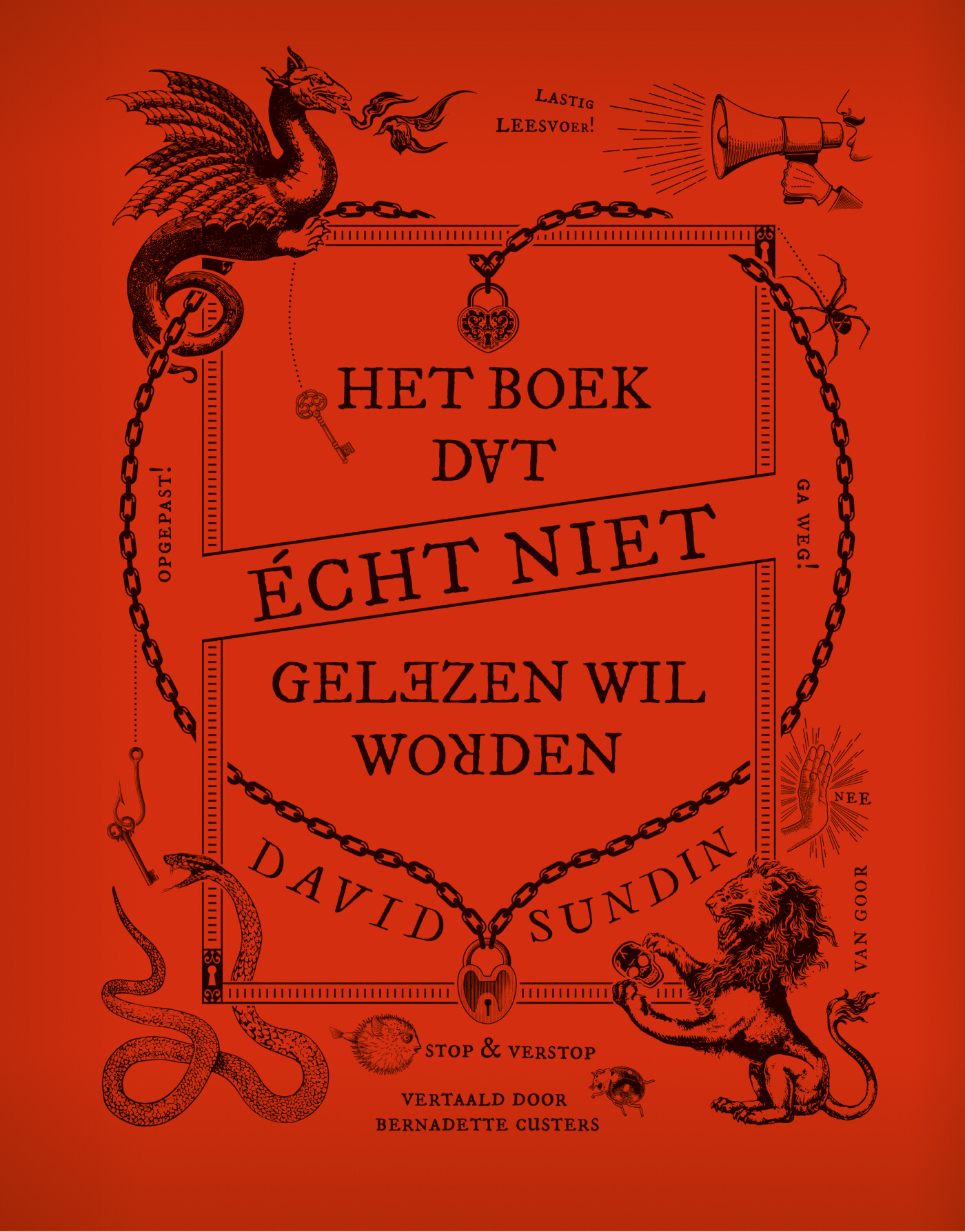 Het boek dat écht niet gelezen wil worden