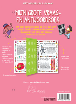 Het menselijk lichaam / Mijn grote vraag- en antwoordboek achterkant