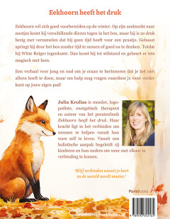 Eekhoorn heeft het druk achterkant