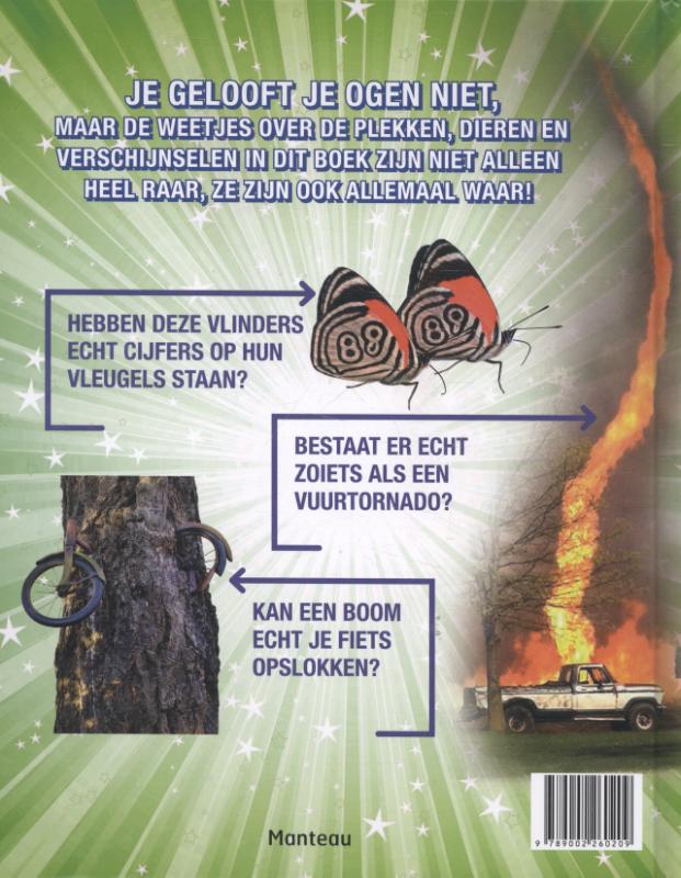 Raar maar waar achterkant