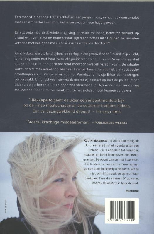 De kolibrie achterkant
