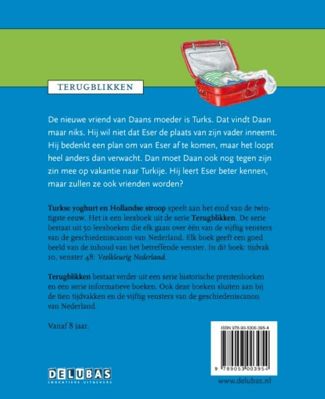 Turkse yoghurt en Hollandse stroop / Veelkleurig Nederland / Terugblikken leesboeken / 48 achterkant
