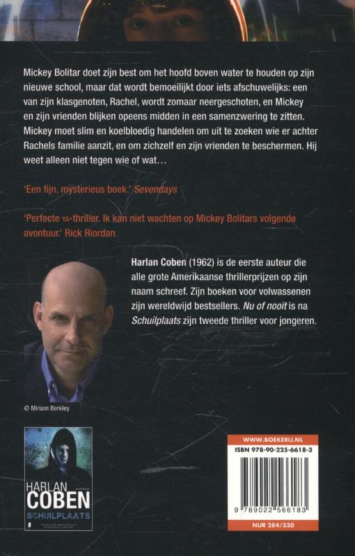 Nu of nooit / Mickey Bolitar / 2 Nu of nooit / Mickey Bolitar / 2 achterkant