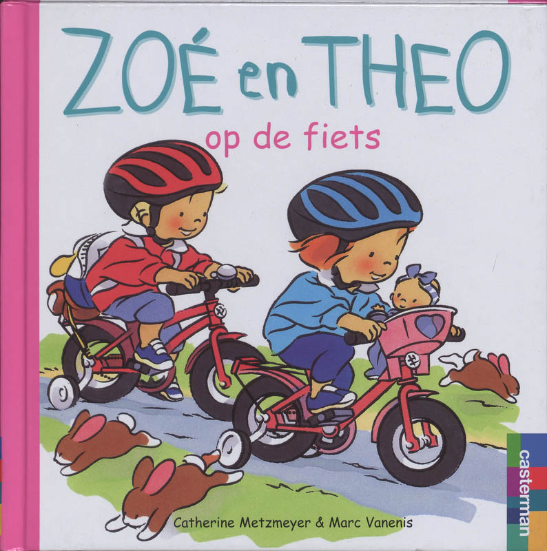 Zoe En Theo Op De Fiets