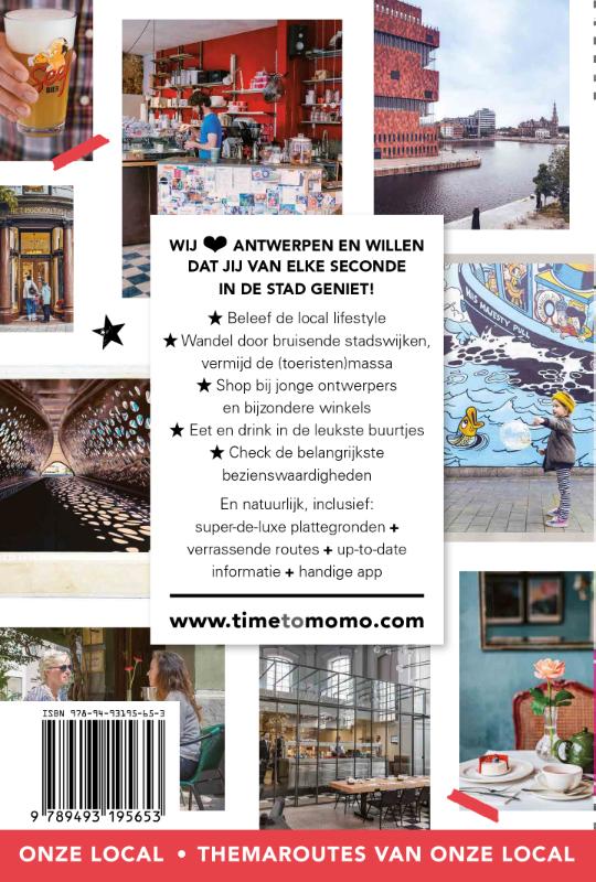 Antwerpen thema gids / time to momo achterkant
