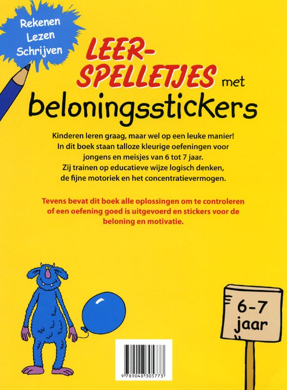 Leerspelletjes / 6-7 jaar / Leerspelletjes achterkant