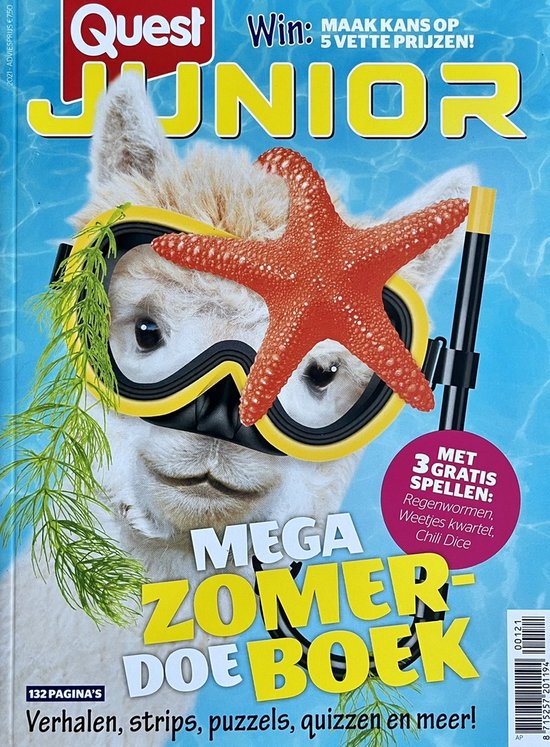 Quest Junior - Mega Zomer Vakantieboek