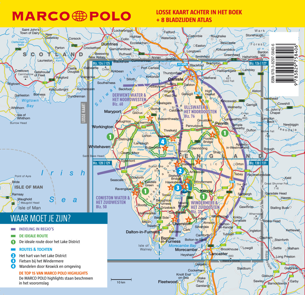 Lake District / Marco Polo achterkant