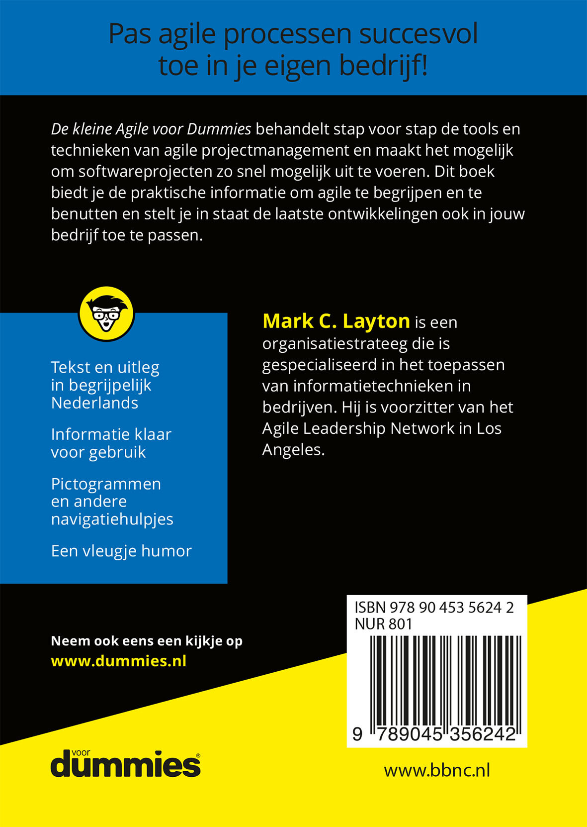 De kleine Agile voor dummies achterkant