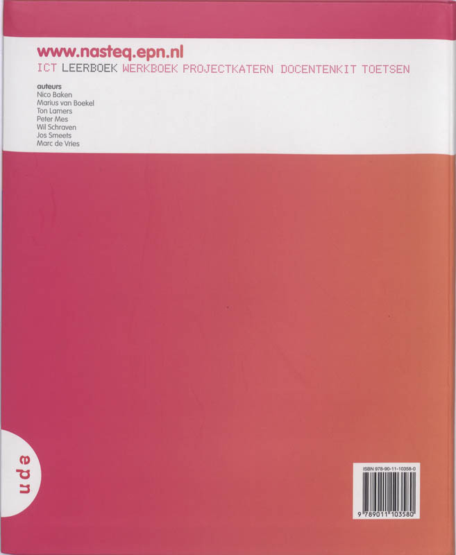 Nasteq / 2 Havo/vwo  B achterkant