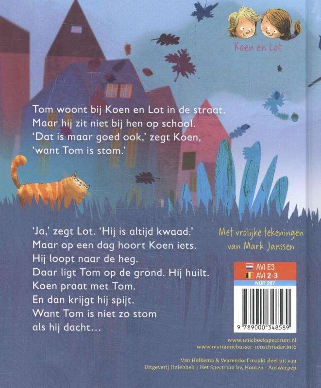 Een klap voor je kop / Koen en Lot / 6 achterkant