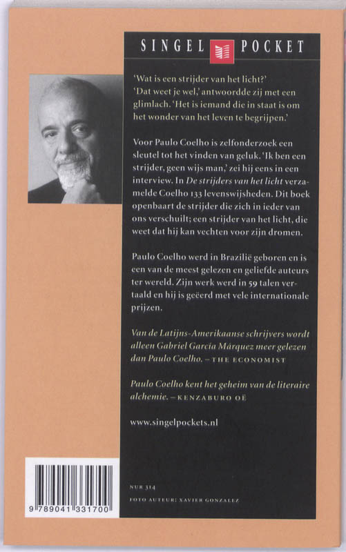 De strijders van het licht achterkant
