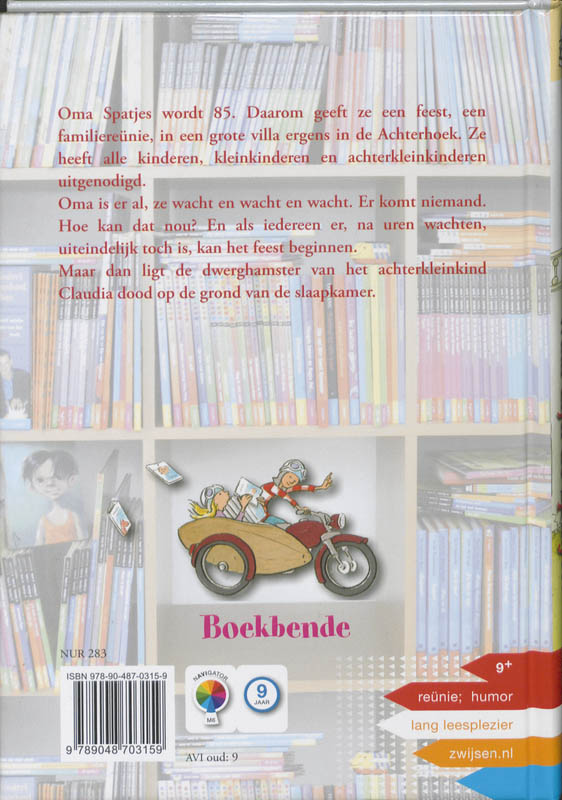 Waar zijn de Spatjes? / Boekbende Waar zijn de Spatjes? / Boekbende achterkant