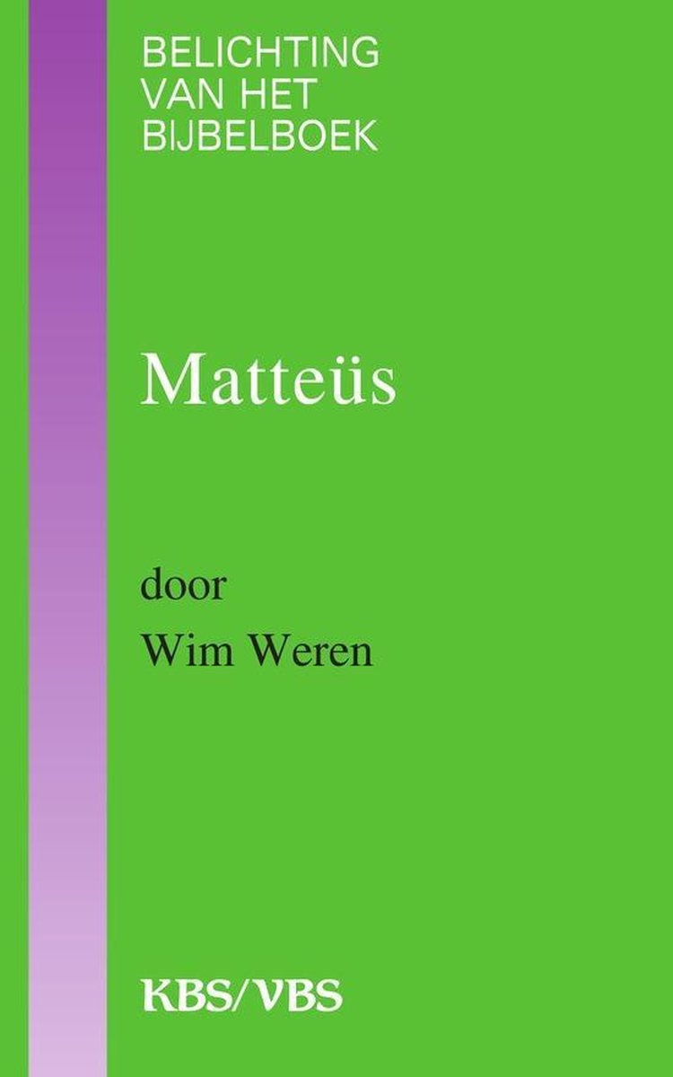 boekenbalie_9789061738411_cover Matteus / Belichting van het bijbelboek