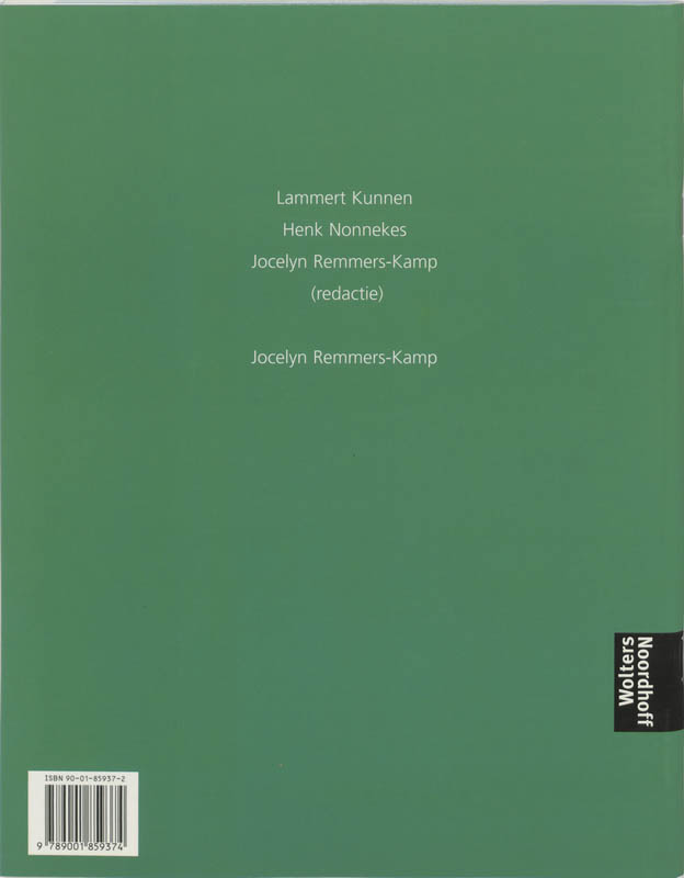 Terra Transport en infrastructuur 3/4 vmbo/mavo Themaboek achterkant
