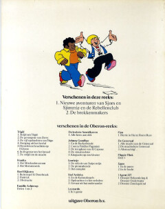 De brokkenmakers / Sjors en Sjimmie / 2 achterkant