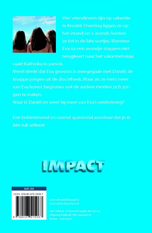 Vermist / Impact Serie achterkant