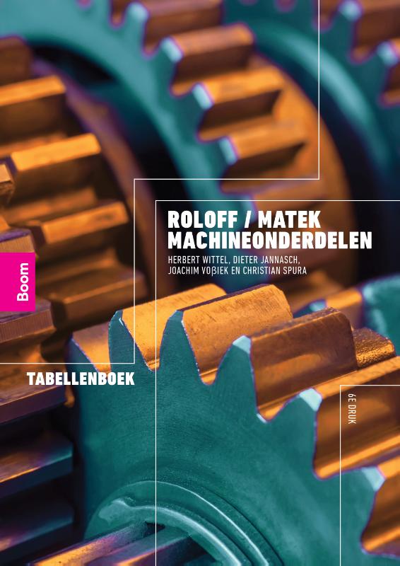 boekenbalie_9789024428687_cover Roloff / Matek Machineonderdelen: tabellenboek