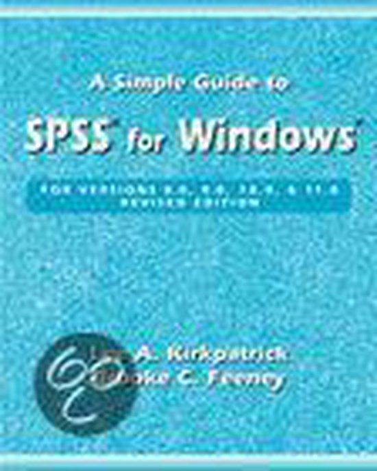 boekenbalie_9780534610043_cover A Simple Guide To Spss For Windows
