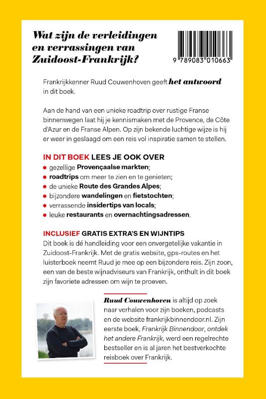 Zuidoost-Frankrijk / Frankrijk Binnendoor Regiogids / 4 achterkant