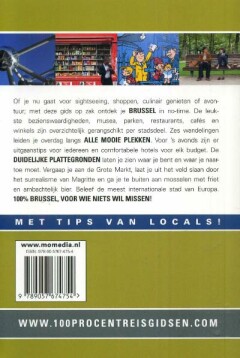 100% Brussel / 100% stedengidsen achterkant