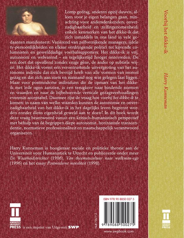 Voorbij het dikke ik Voorbij het dikke ik achterkant