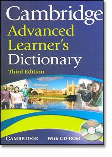 Cambridge Advanced Learner's Dictionary With Cd-Rom