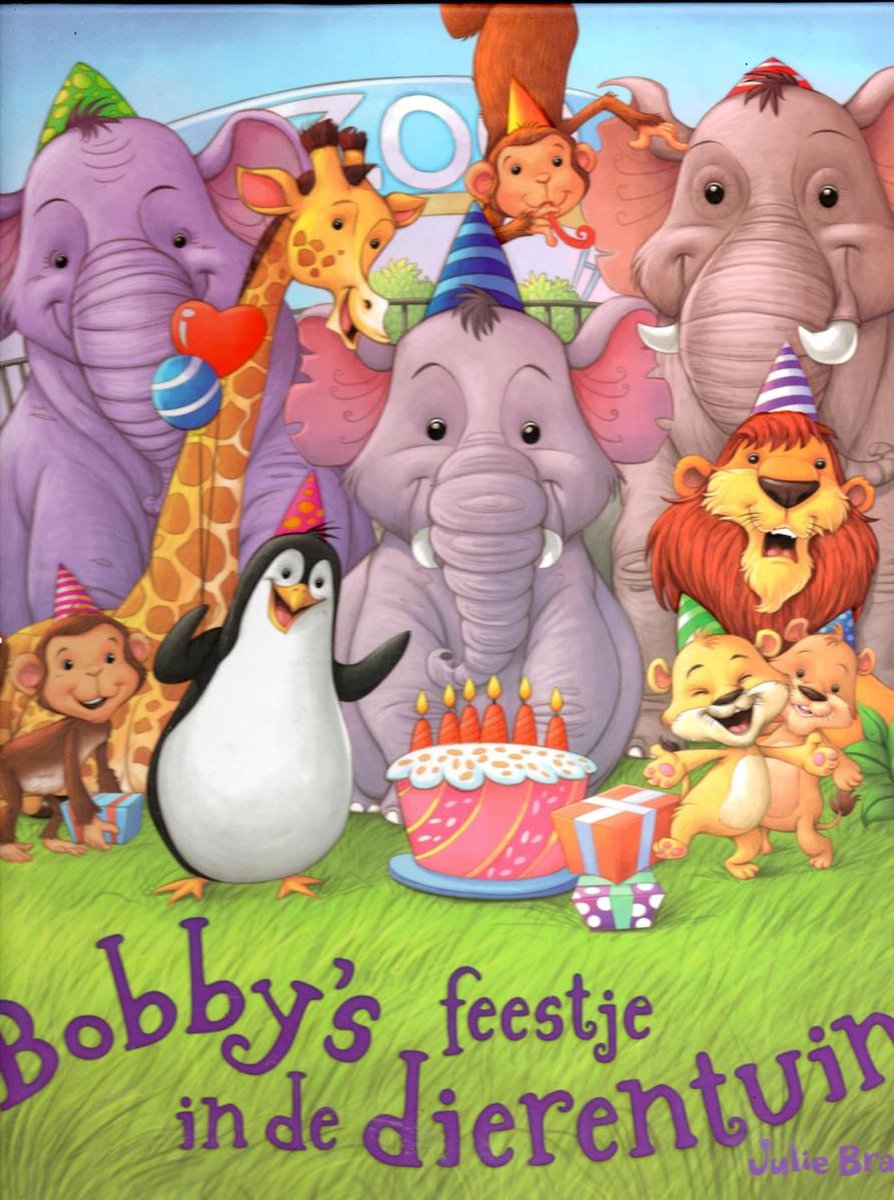 boekenbalie_8711851880247_cover Bobby´s feestje in de dierentuin