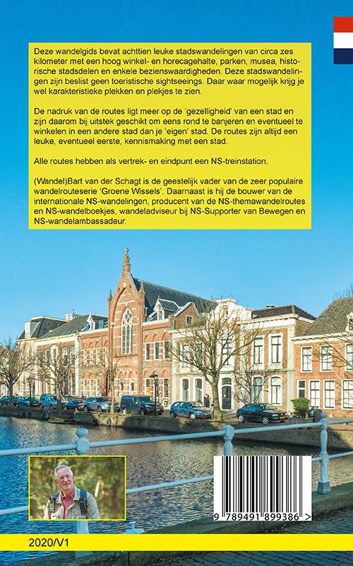 Wandelgids Cityhoppen in Nederland / Provinciewandelgidsen / 19 achterkant