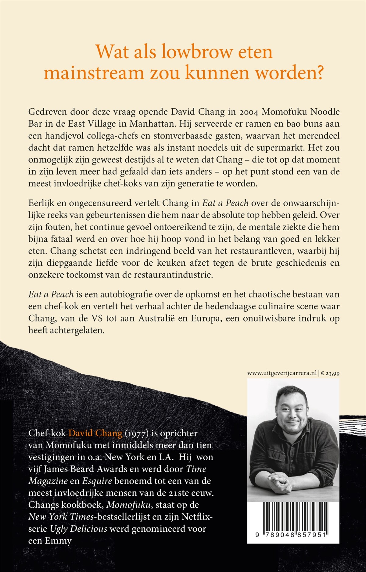 Eat a peach Eat a peach achterkant