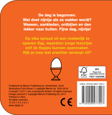 Opstaan met Nijntje achterkant
