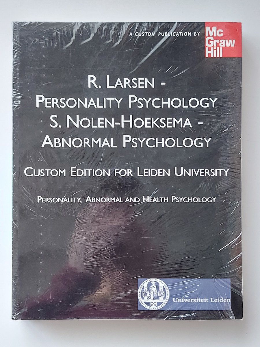 Personality Psychology + Abnormal Psychology