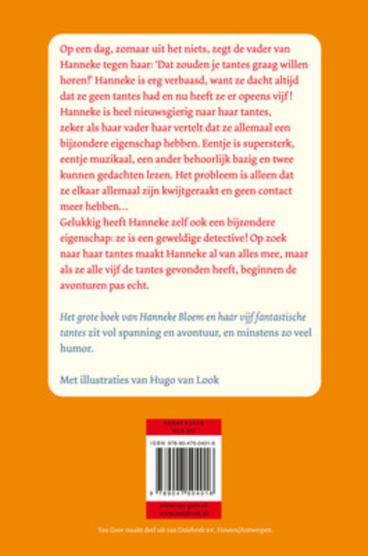 Grote Boek Van Hanneke Bloem En Haar Vijf Fantastische Tantes achterkant
