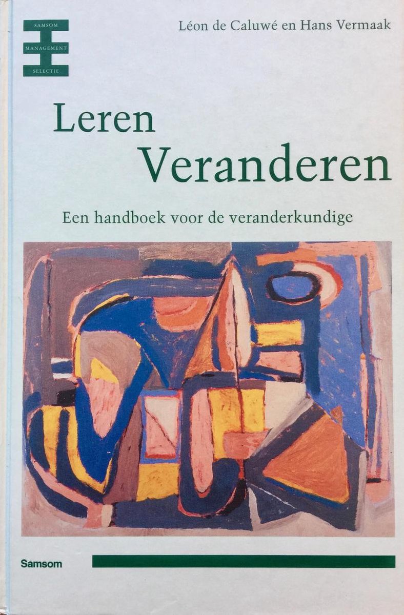 boekenbalie_9789014061580_cover Samsom management selectie Leren veranderen / Samsom management selectie