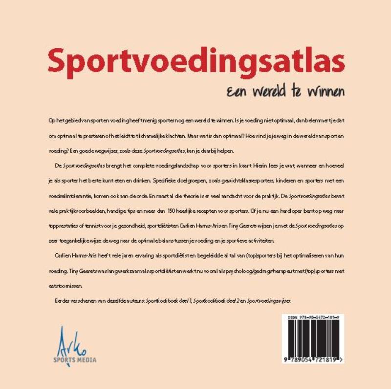 Sportvoedingsatlas achterkant