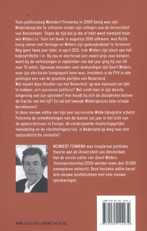 Geert Wilders achterkant