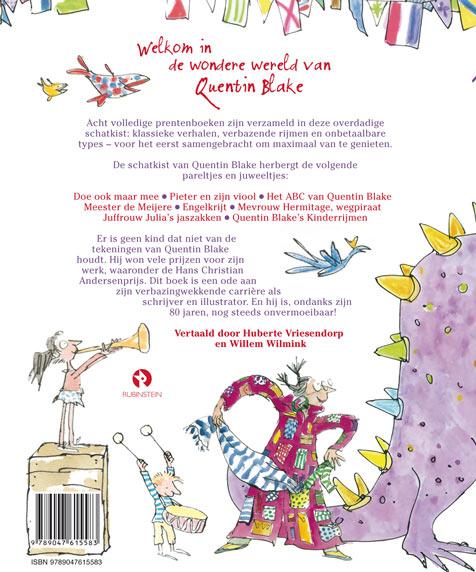 De schatkist van Quentin Blake achterkant