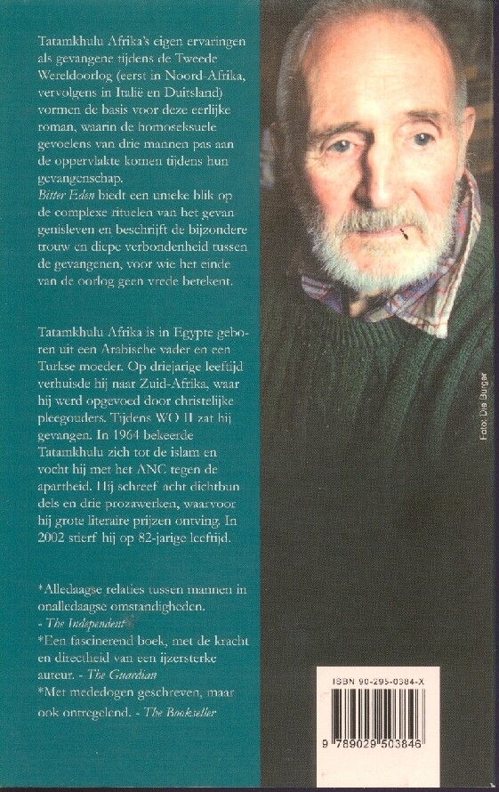 Bitter Eden achterkant