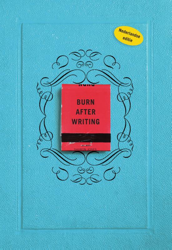 Burn after writing - blauw