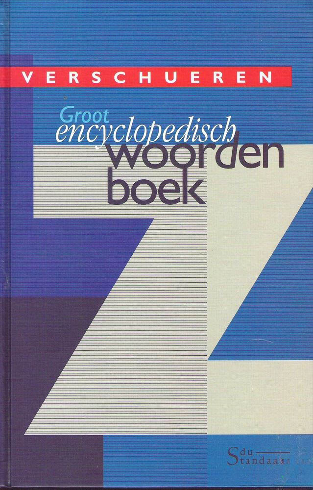 VERSCHUEREN GROOT ENCYCL WDB (10E DR) achterkant