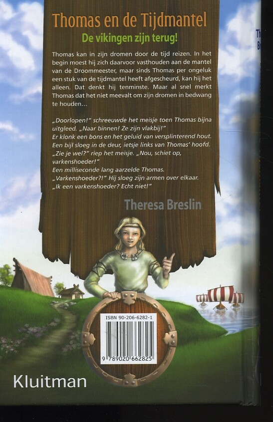 De vikingen zijn terug ! / Thomas en de tijdmantel achterkant