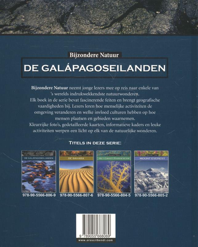 Bijzondere natuur - De Galapagoseilanden achterkant