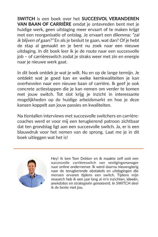 Switch achterkant