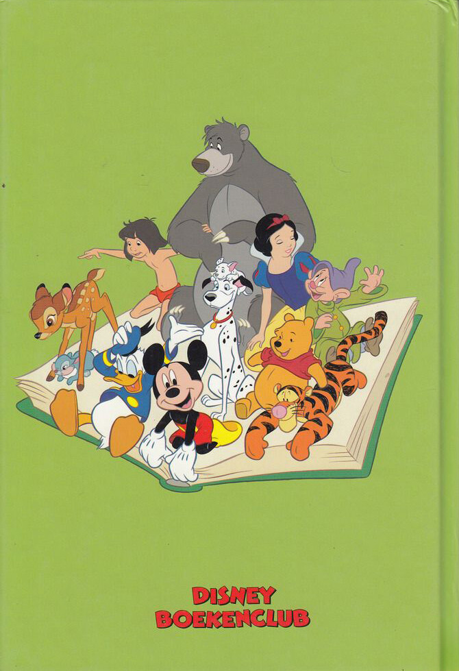 Jungleboek / Disney Boekenclub achterkant