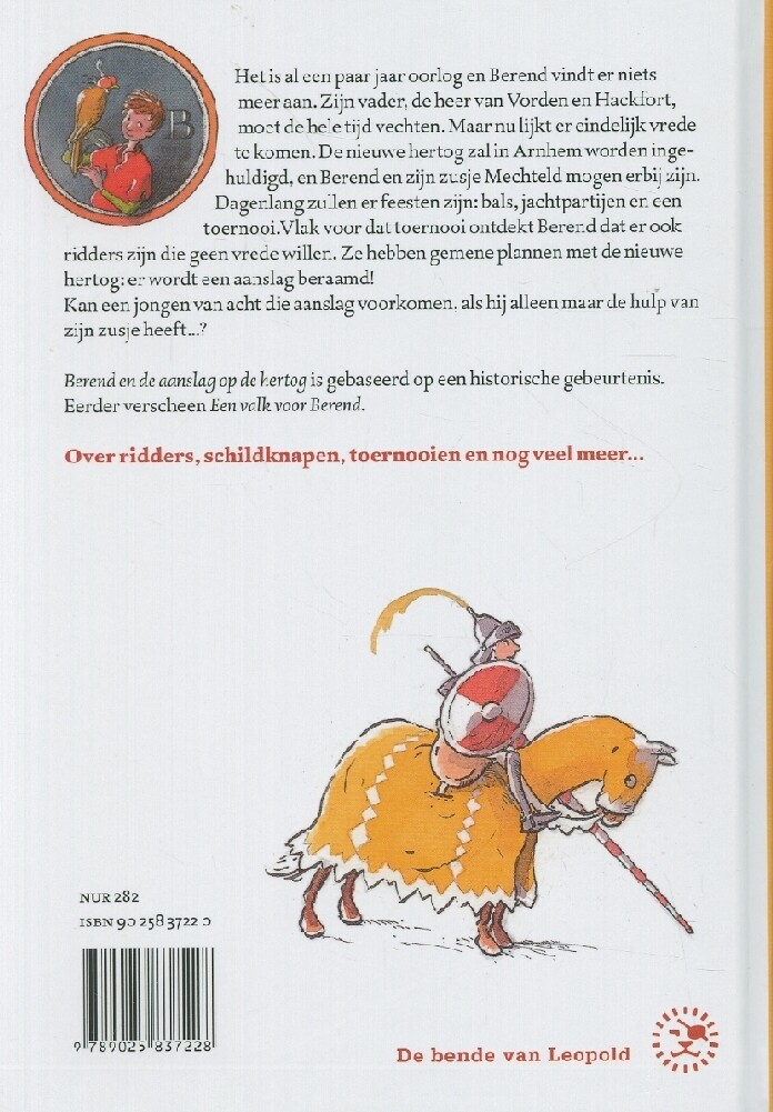 Berend en de aanslag op de hertog / De bende van Leopold achterkant