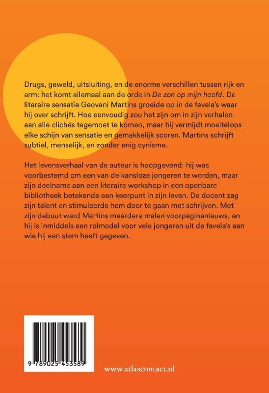 De zon op mijn hoofd achterkant