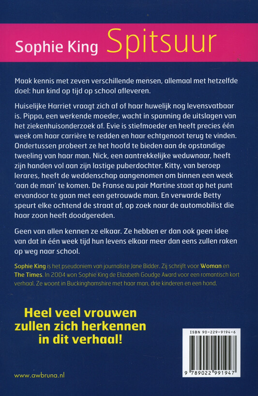 Spitsuur achterkant