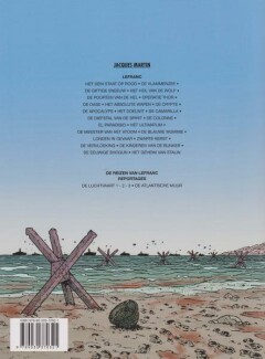 De landing / Lefranc, De reportages van / 1 achterkant