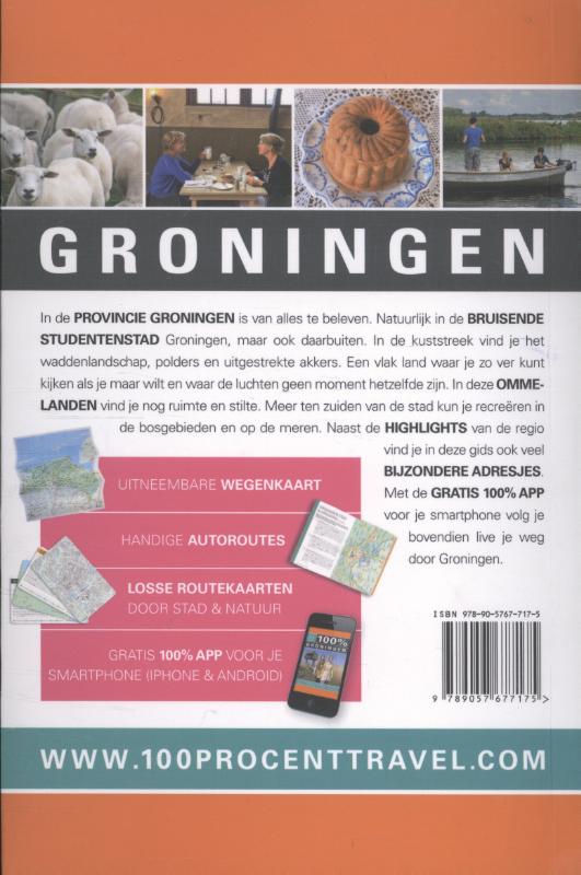 100% regiogidsen  -   100% Groningen achterkant